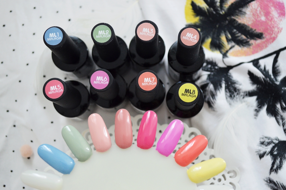 Palu Malaga swatche lakierów hybrydowych puderek.com.pl